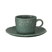 Amazon | Shiyato コーヒーカップ 陶器 150ml 北欧風 カップソーサー